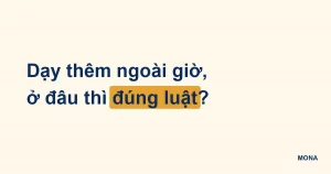 Thẻ chữ tuyển giáo viên: dạy thêm ngoài giờ ở đâu thì đúng luật
