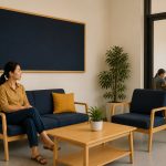 Góc chờ dành cho phụ huynh tại trung tâm